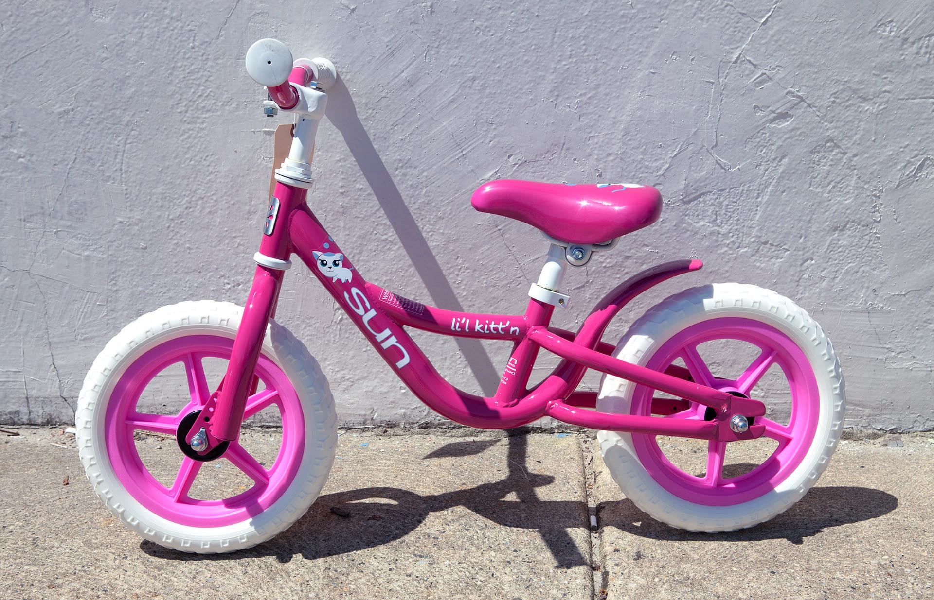 purple rocket balance bike