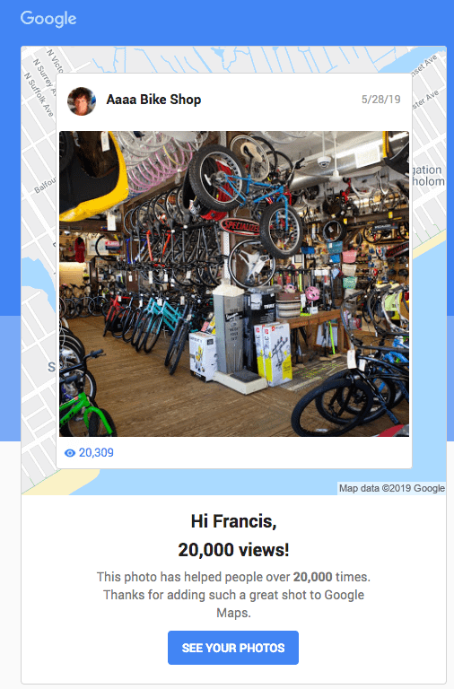 Google maps hot sale bike shop